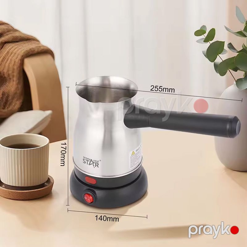 Wınnıng Star ST-9895 Elektrikli Kofe Dəmləyən Maşın Türk Kofesi Hazırlayan Cəzvə 800W — Digər mətbəx texnikası, Bakı (6)