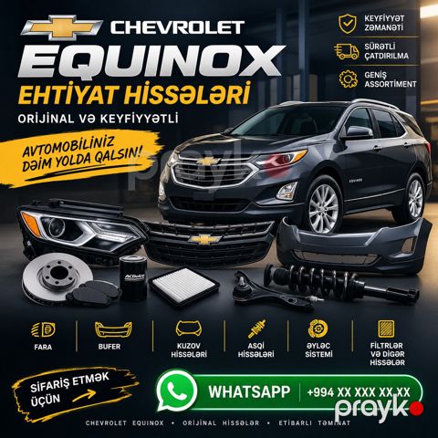 Chevrolet Equinox ehtiyat hissələri — Bakı