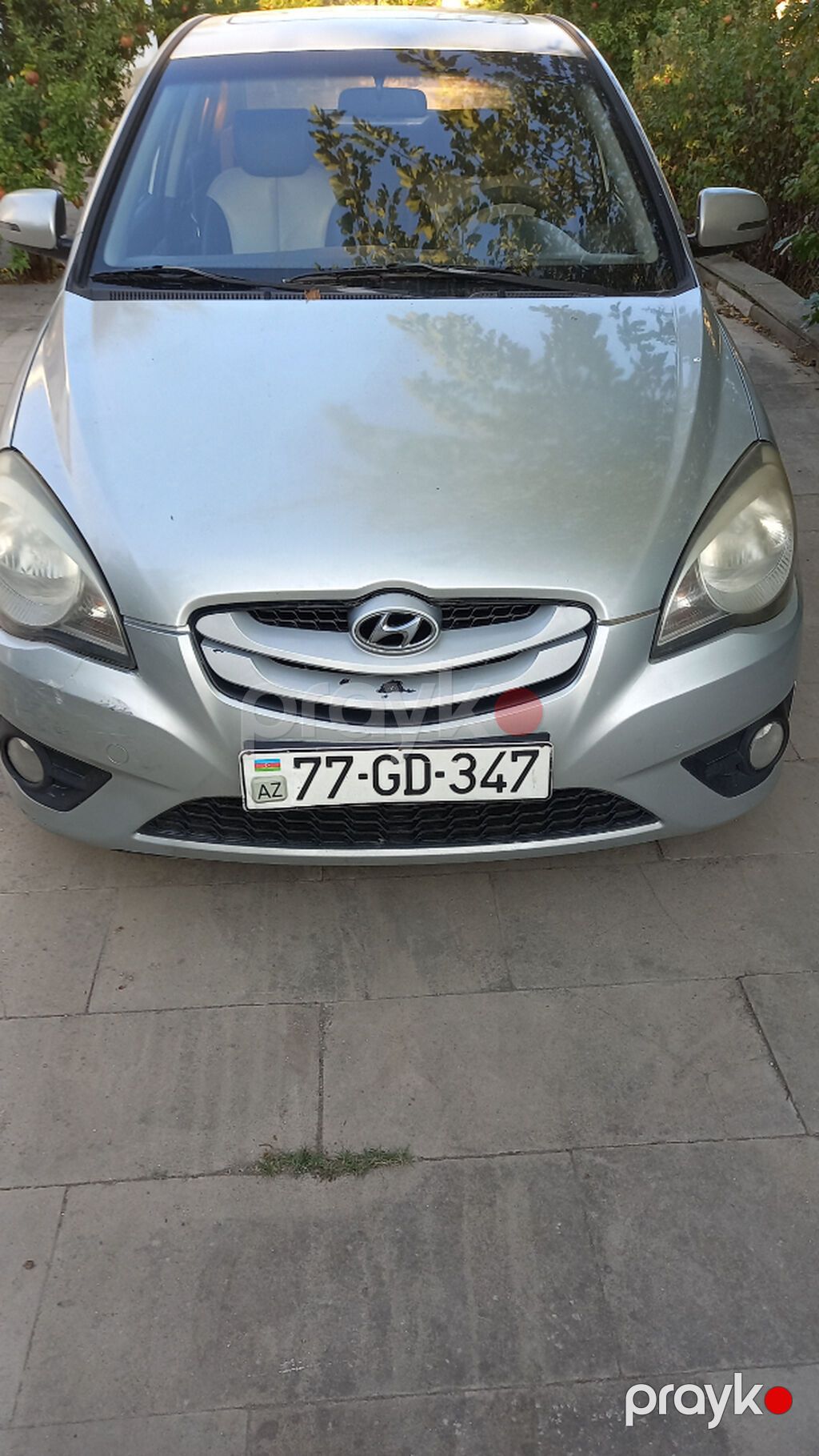 Hyundai Verna: 1.4 l 2010 il Sedan 77-GD-347 — Avtomobillər, Bakı (3)
