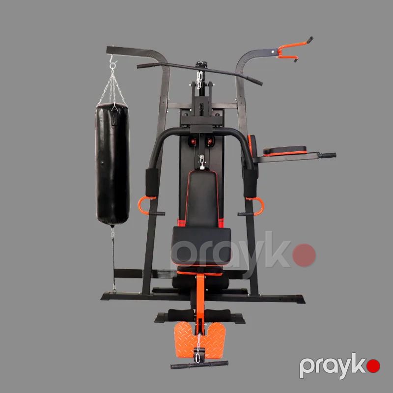 Çoxfunksiyalı Mutli Peşəkar İdman Zalı Avadanlığı Çoxistifadəli Ağırlıq Trenajoru 239kq Polad Trenajor Dəsti — Fitness və simulyatorlar, Bakı (3)