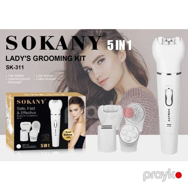Sokany SK-311 - Epilyator — Usturalar, trimmerler və epilyatorlar, Bakı (6)