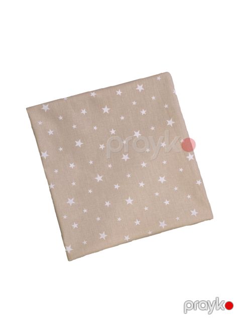 Mələfə döşək üzü Softcare, pambıq, bej/ağ, 125x75 sm — Bakı