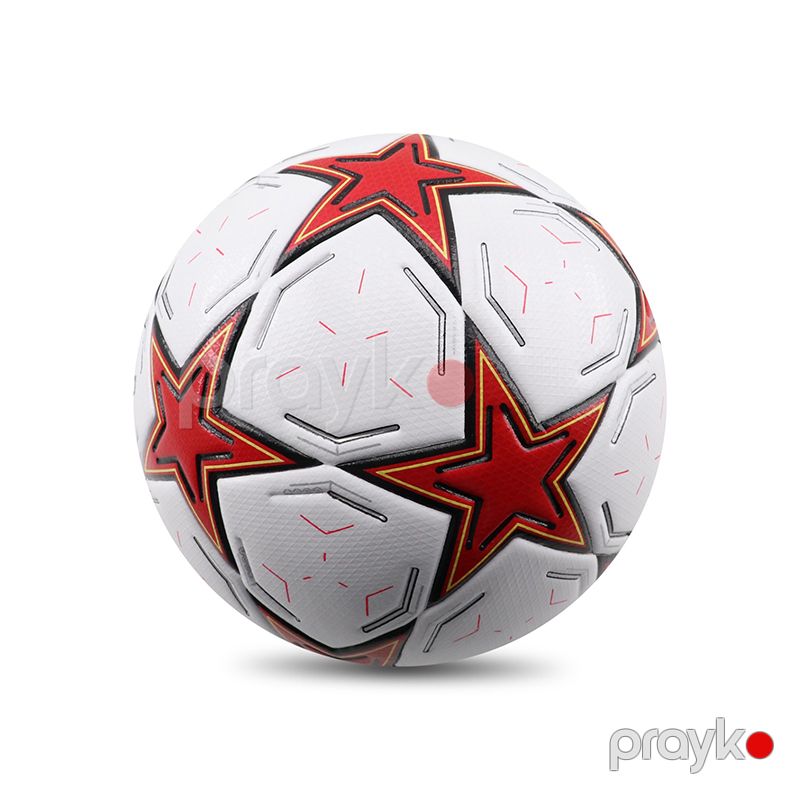 Futbol Topu Aspo Uefa Champions League 03 Ölçü 5 Qirmizi Rengli Xüsusi Dizaynda Futbol Topu 5 — İdman, hobi, istirahət, Bakı (2)