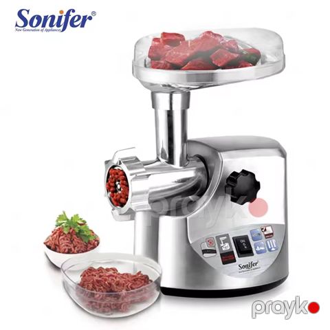 Sonifer SF-5009 Yüksək Keyfiyyətli Elektrikli Ətçəkən Maşın Yüksək Güclü 3000W — Bakı