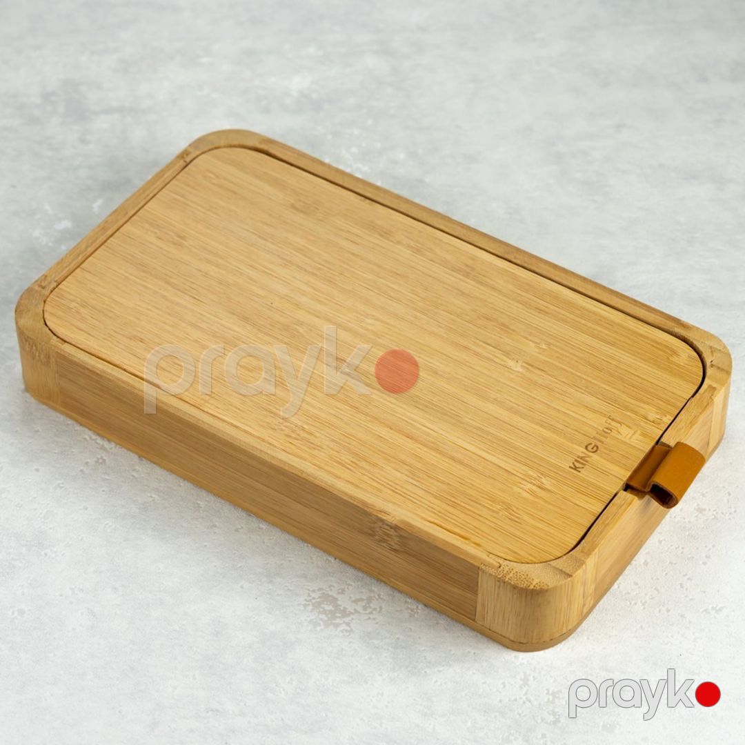 Orqanayzer bəzəklər üçün Prajo Home KH1695 24x14x3.5 sm, bambuk, qəhvəyi — Mallar, Bakı (3)