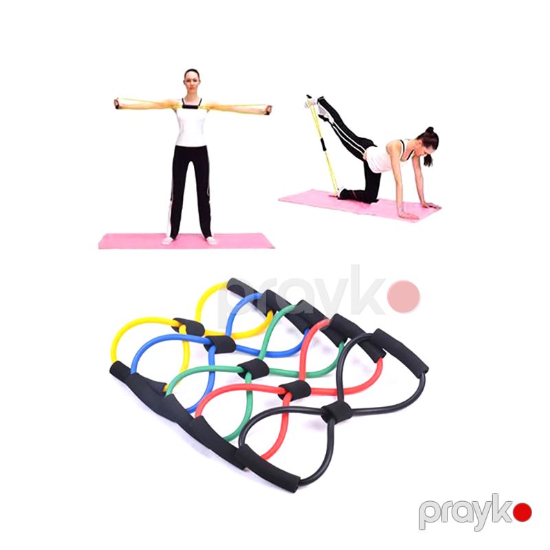 Yoga Müqavimət Bandı Fitness Plates Üçün Elastik Rezin Espander — Fitness və simulyatorlar, Bakı (5)