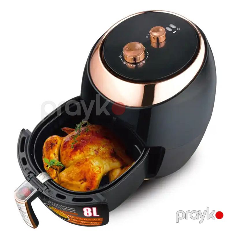 RAF R.5296 Böyük Tutumlu 8L Elektrikli Fritöz 1800 W Hava Fritöz Peşəkar Fritöz — Digər mətbəx texnikası, Bakı (2)