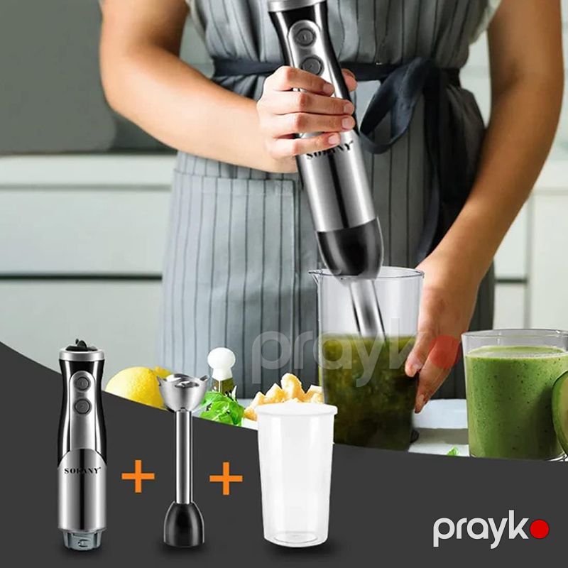 Sokany SK-5011-8 Çoxfunksiyalı Blender Əl Blenderi Elektrikli Blender 700W — Blenderlər, xırdalayanlar və mikserlər, Bakı (2)
