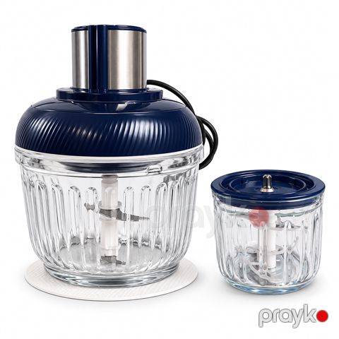 Avinas AV-326-2 2-i 1 də Doğrayıcı 1200W Güc 2.5 Litr Tutumlu Qab 2 Sürətli Doğrayıcı — Bakı