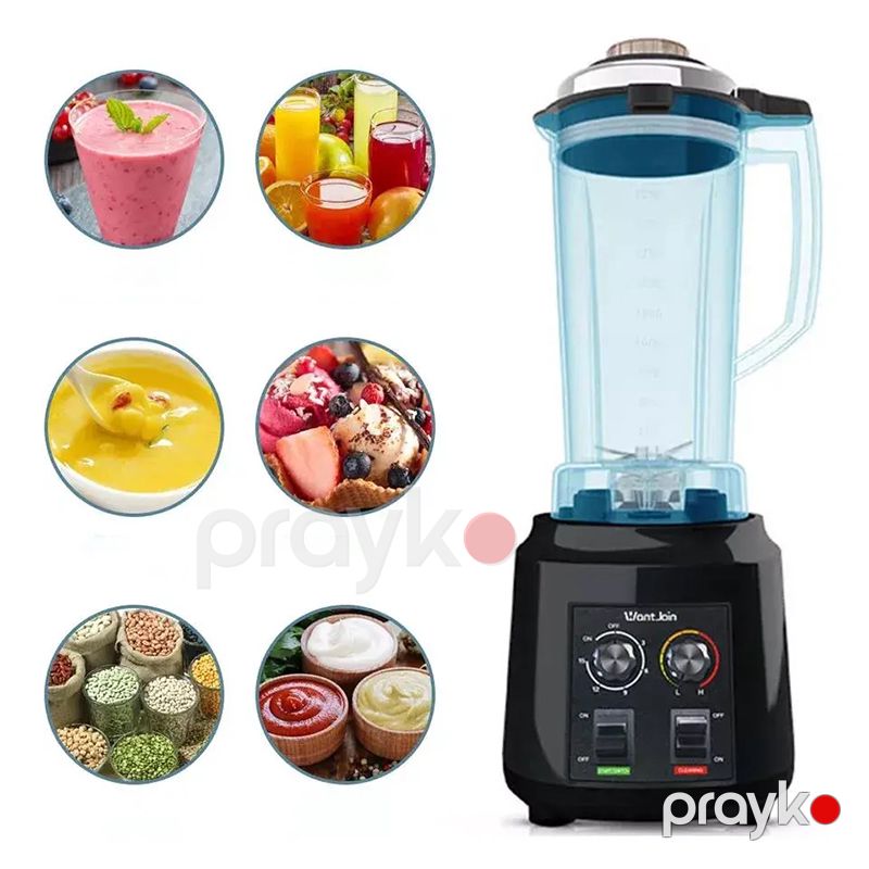 15 Sürət Səviyyəli Avınas Qida Prosessoru 3000W 3 L Tutuma Malik Yüksək Güclü Professional Kokteyl Blenderi — Blenderlər, xırdalayanlar və mikserlər, Bakı (3)
