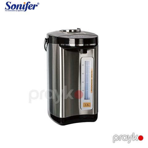 Sonifer SF-2106 Çaydan Paslanmayan Polad Elektrikli Çaydan Böyük Tutumlu Çaydan 4.5L Termopot — Bakı
