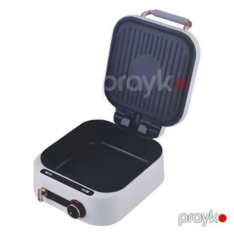 Orvica ORM-8812 Çoxfunksiyalı Elektrikli Qril Barbekü Hava Fritöz Qızardıcı 2100 W — Bakı