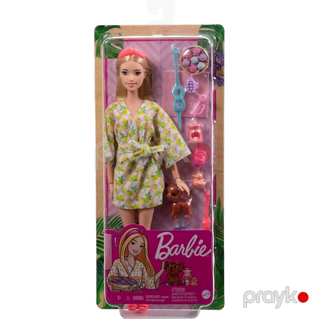 Kukla Barbie HKT90 Spa Günü — Mallar, Bakı (2)