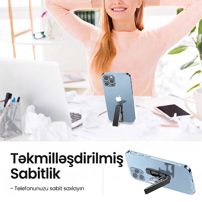 Paton Ultra-İncə Telefon Tutacağı: Görünməz və Super Rahat — Bakı