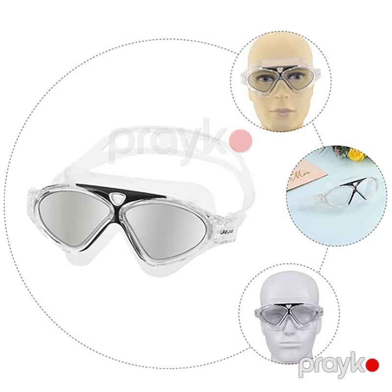 Jıejıa Professional Üzgüçülük Eynəyi Şəffaf Su Keçirməz Üzgüçülük Eynəyi Suya Davaml Üzgüçülük Eynəyi — İdman, hobi, istirahət, Bakı (3)
