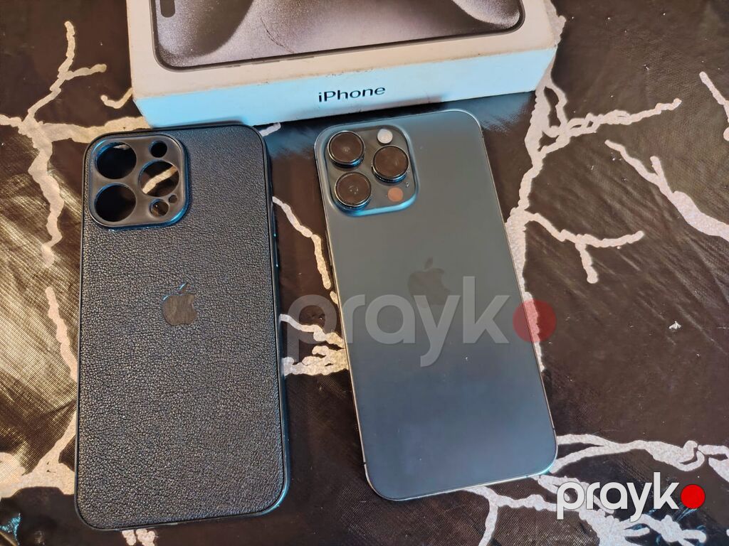 IPhone 15 Pro, Black Titanium, Face ID — Apple iPhone, Bakı (3)