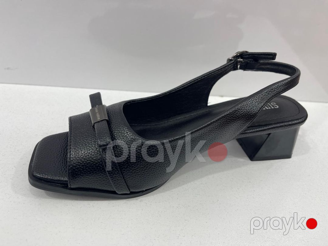 Qadınlar üçün səndəllər SunLover SF-41, qara, təbii dəri, ölçü 37 — Mallar, Bakı (3)