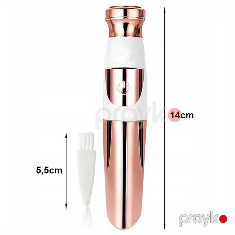 Üz Üçün Kiçik Ölçülü Gold Epilyator LED İşıqlı Elektrikli Facial Epilator Xanımlar Üçün Protativ Üz Tük Təmizləyicisi — Usturalar, trimmerler və epilyatorlar, Bakı (6)