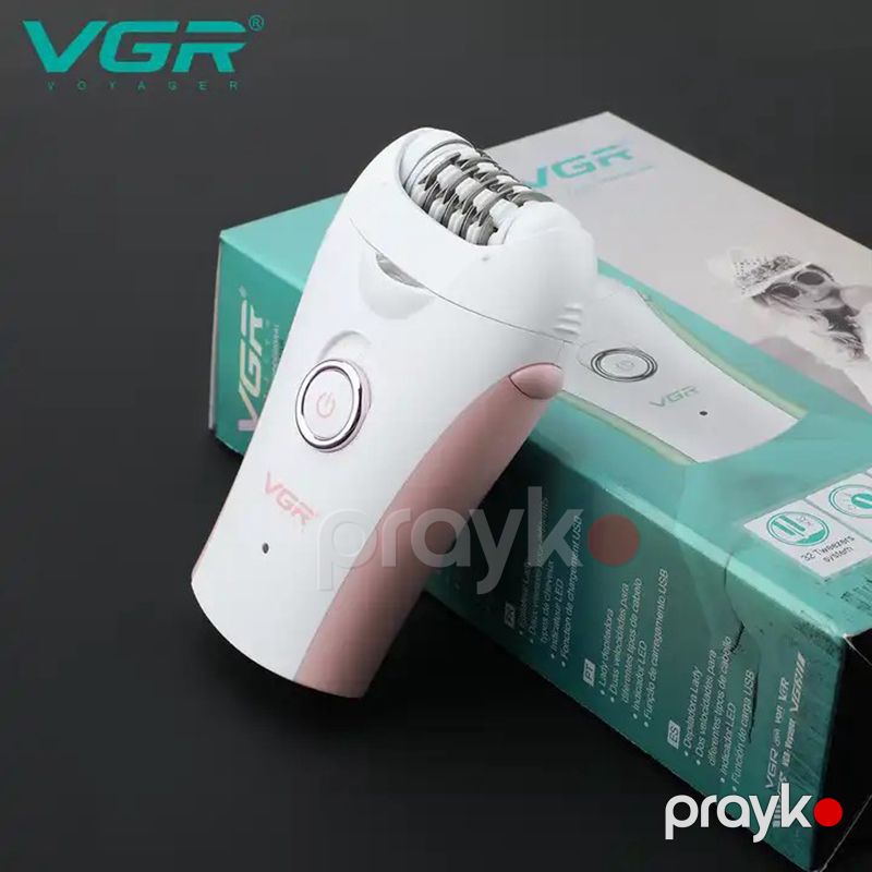 VGR V-705 Epilyator Bədən Təraş Aparatı Qadınlar üçün Akkumulyatorlu Professional Elektrikli Lady Epilator — Usturalar, trimmerler və epilyatorlar, Bakı (5)