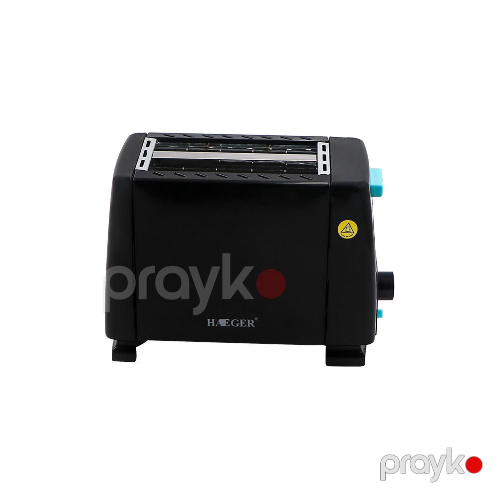 2 Dilimli Toster Haeger HG-263 650W Mətbəx Aləti 2 Dilimli Toster, Tosterlər — Toster və vaflyasıcı, Bakı (6)