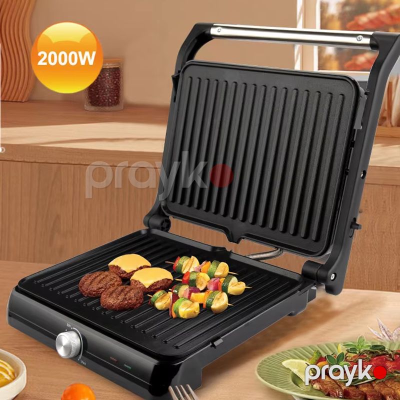 Sokany SK-08047 - Qril Cihazı, 2000W Yüksək Güclü Tənzimlənən 4 Dilimli Sendviç Qril Cihazı Qril — Toster və vaflyasıcı, Bakı (5)