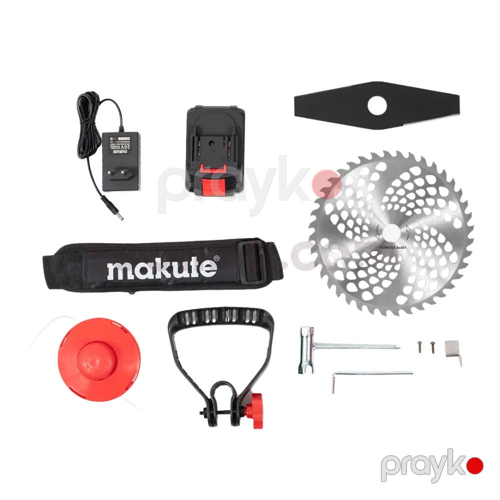 Akkumulyatorlu trimmer Makute, CBC002, Universal, 20 V, disk — Mallar, Bakı (3)