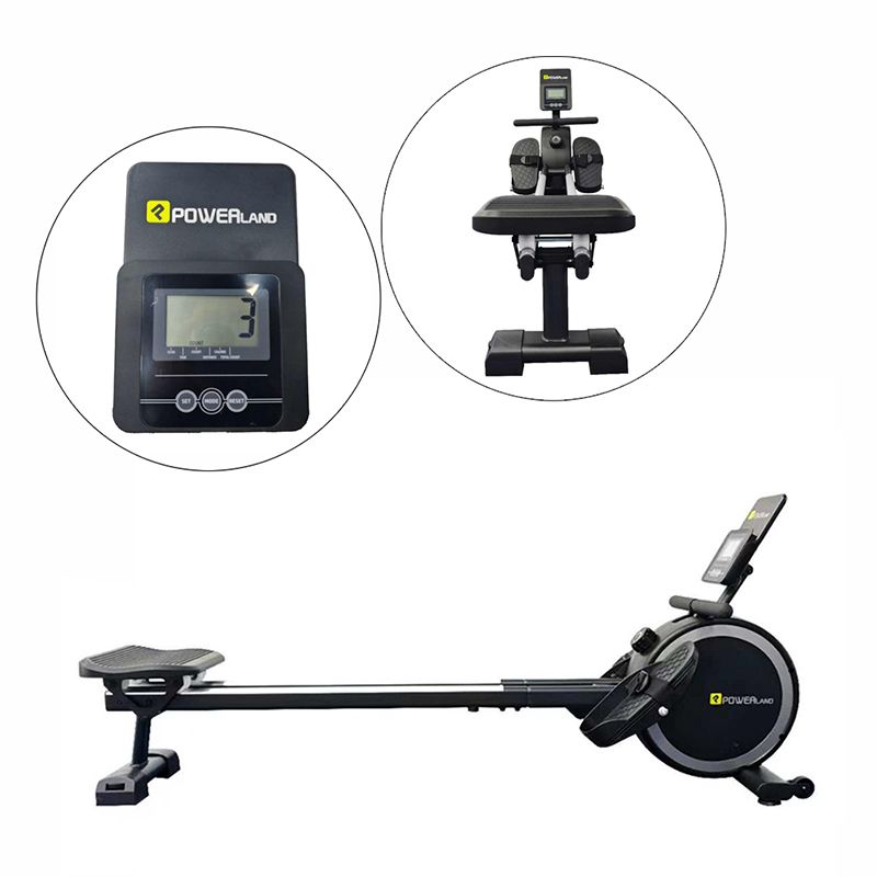 Powerland Avarçəkmə maşını YK-16R505 Tam Bədən Kardiyo Avadanlığı 120kq Rowing machine — Fitness və simulyatorlar, Bakı (3)