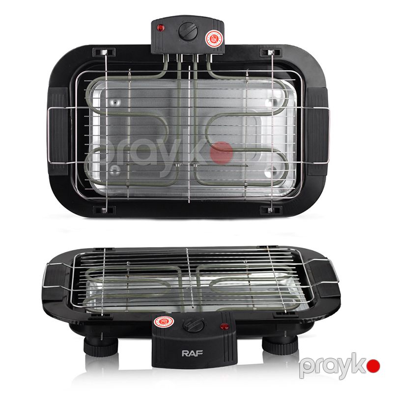 Elektrikli Qril RAF Tüstüsüz Barbekü Maşını 2000W Gücə Məxsus Qapalı manqal R.5301 220V Temperatur Nəzarəti Elektrikli Manqal — Soba və qrillər, Bakı (4)