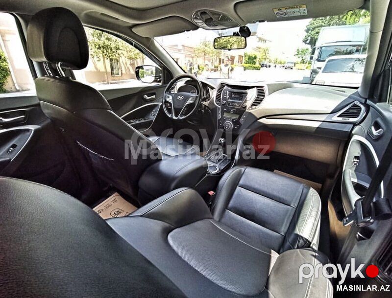 Hyundai Santa Fe — Minik avtomobili icarəsi, Bakı (3)