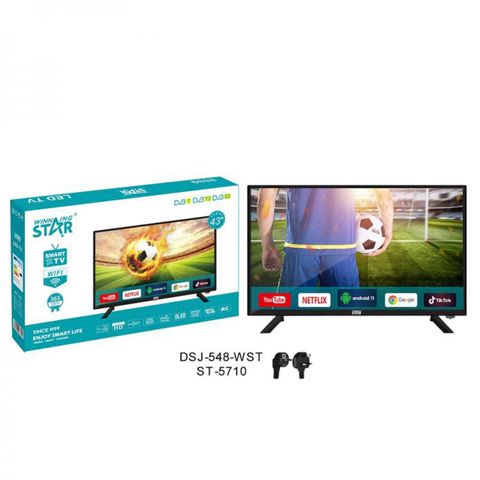 Winning Star LCD Rəqəmsal Televizor LED Dijital Ağıllı TV Full HD DVB-S2 Televizor — Televisions