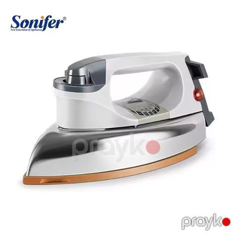 Sonifer SF-9042 Elektrikli Buxarlı Ütü 220v 1200W Gücündə Termostat Nəzarətli Ağır Keramik Buxar Ütüsü — Bakı