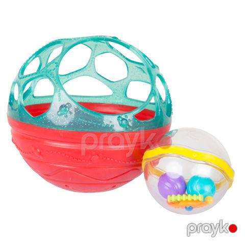 Hamam oyuncağı Playgro Bendy Bath Ball Rattle, rəngbərəng — Bakı