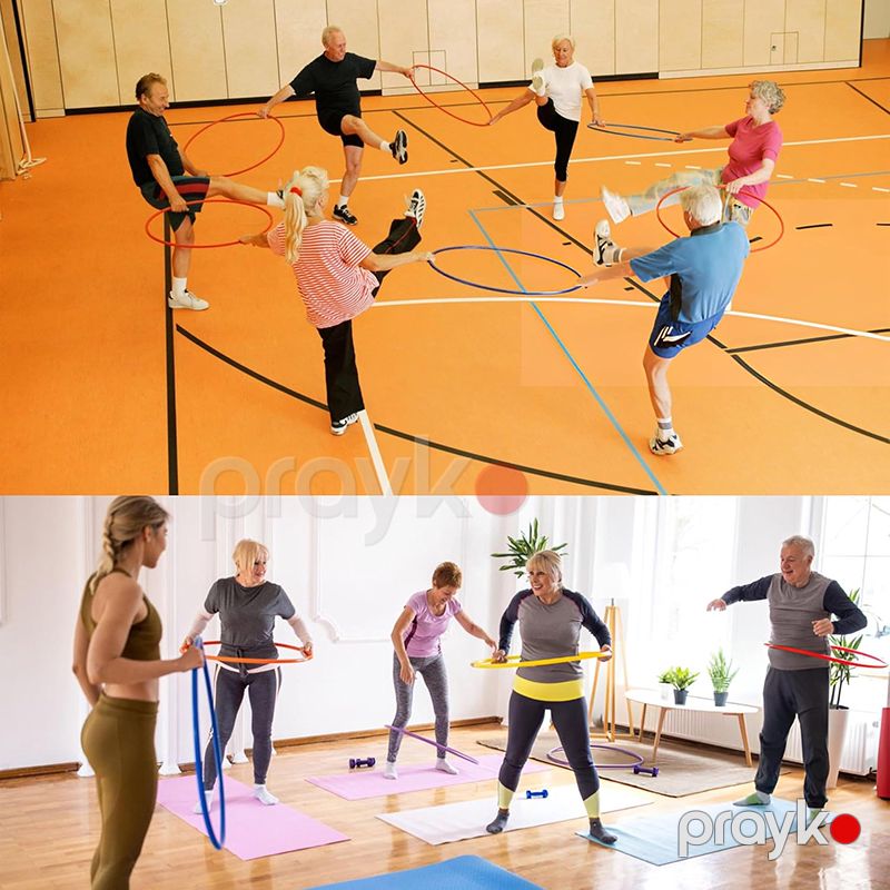 Fitness Üçün Məşq Halqası Oğlanlar, Qızlar, Uşaqlar Üçün Klassik Kuruq 80sm İdman Halqalar — İdman, hobi, istirahət, Bakı (3)