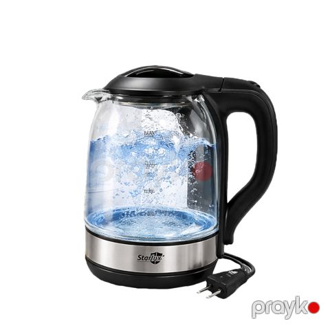Starlux SL-24206 - Elektrikli Çaydan Avtomatik Söndürmə ilə 1500W Güc 2 Litr Tutum — Bakı