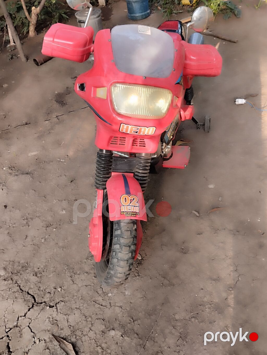 Uşaq üçün elektrikli motosiklet – “Hero 02” model. - Rəng — Oyuncaq nəqliyyatı, Ağstafa (3)