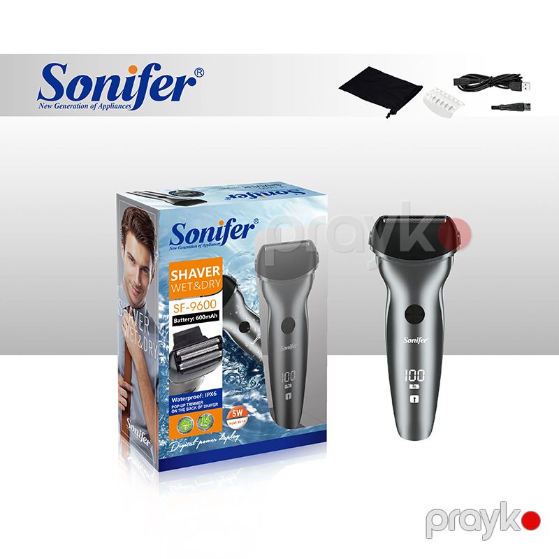 Sonifer SF-9600 Yüksək Keyfiyyətli Üzqırxan Elektrikli Trimmer — Usturalar, trimmerler və epilyatorlar, Bakı (6)