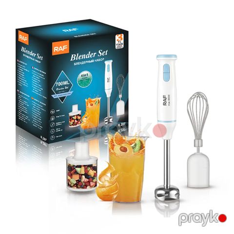 RAF R.297 Çoxfunksiyalı Blender Dəsti Paslanmaz Polad Əl Blenderi — Bakı