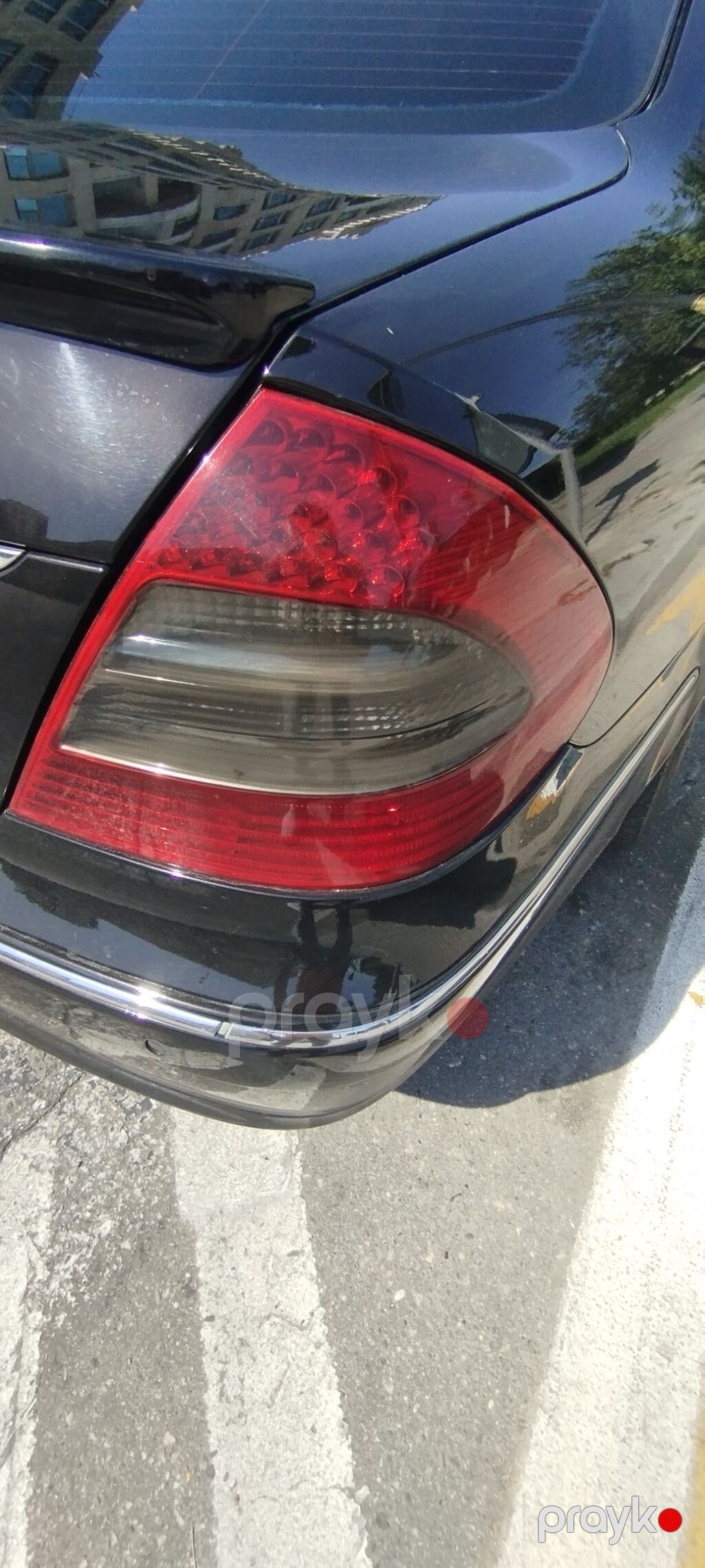 Mercedes-Benz W211 E-Class arxa stop işıqları (LED tipli) - Model — Avtomobil işığı, Bakı (3)