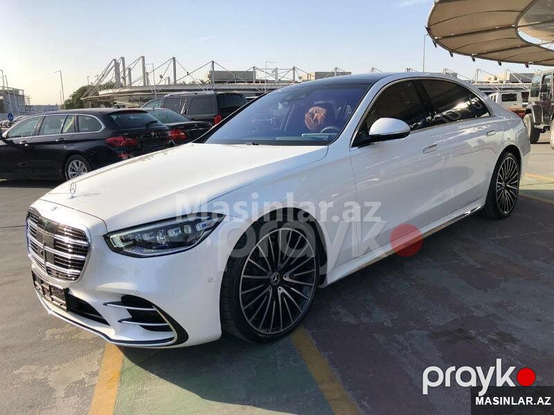 Mercedes s class, 2023 il — Minik avtomobili icarəsi, Bakı (5)