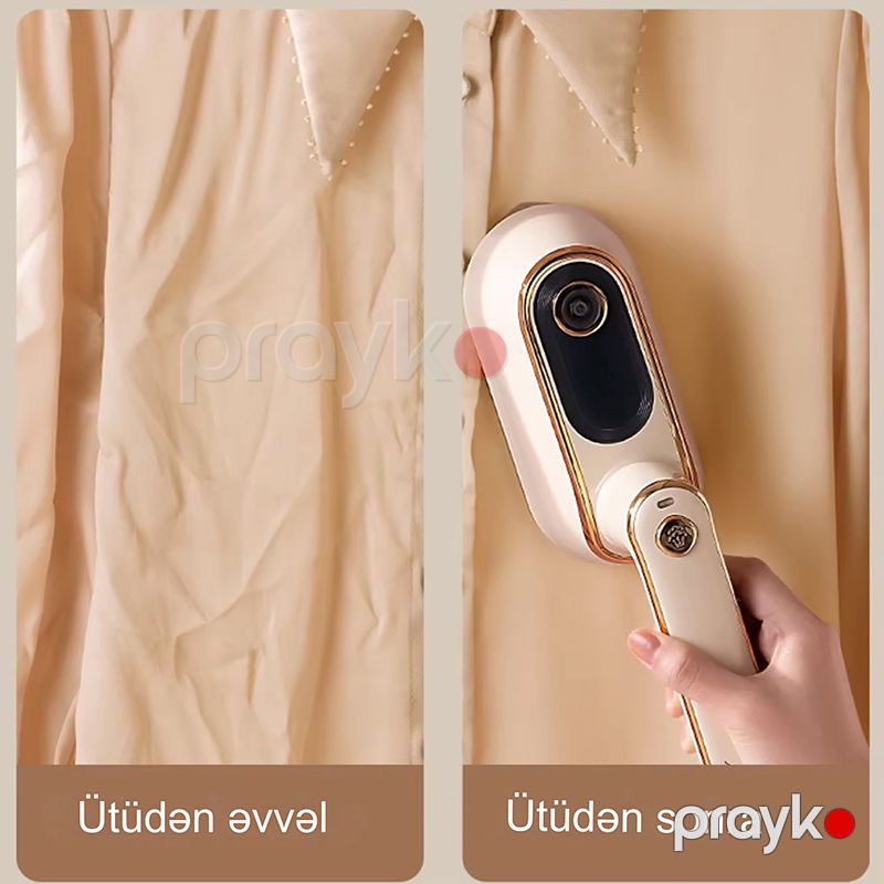 Sonifer SF-9122 Portativ Qatlana Bilən Buxarlı Ütü Yüksək Keyfiyyətli Əl Buxarlı Ütü 1300W — Ev texnikası, Bakı (2)