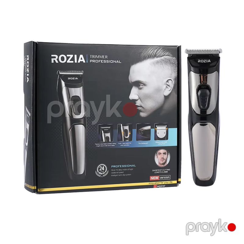 Rozia HQ237 Elektrikli Saç Saqqal Təraş Maşını Trimmer 5W — Usturalar, trimmerler və epilyatorlar, Bakı (2)