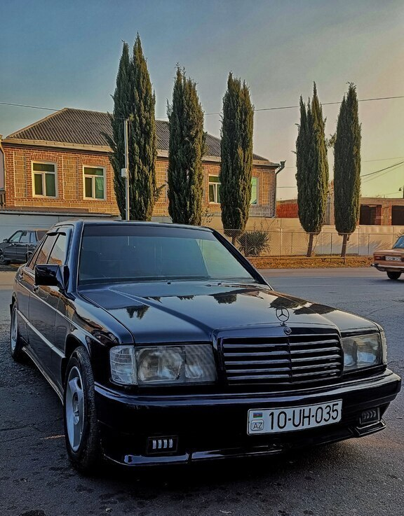 Mercedes 190, 1989 il, 456000 km 10-UH-035 — Avtomobillər, Zaqatala (5)