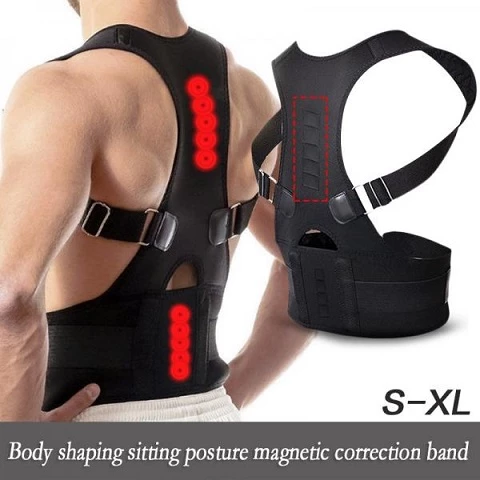 Qamətin maqnit koreksiyası üçün nəzərdə tutulan - Power Magnetic Posture Support Premium — Mallar, Bakı (2)