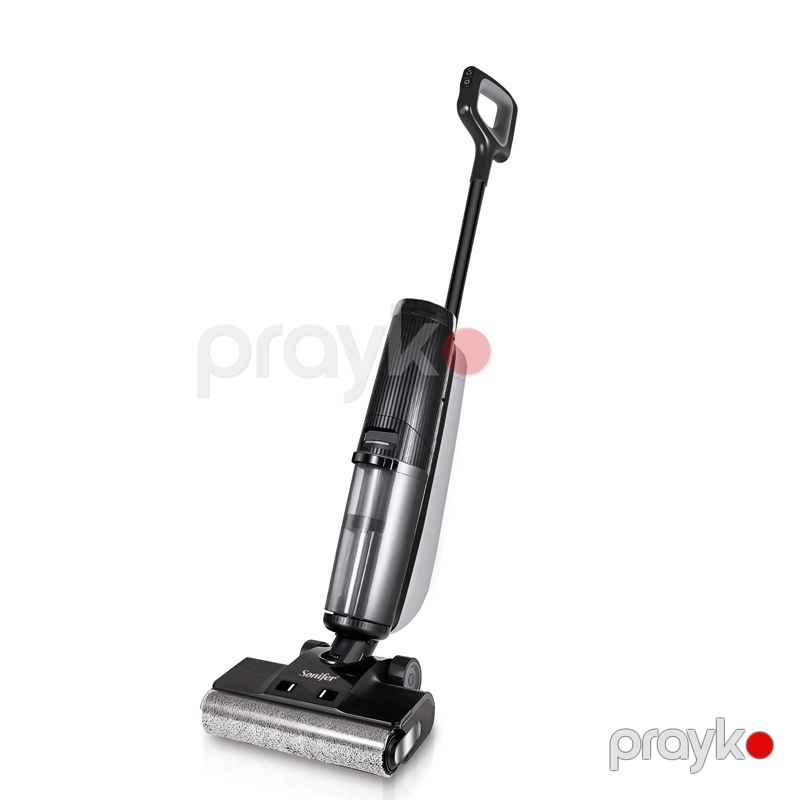 Sonifer SF-2265 - Yüksək Performanslı Avtomatik Özünü Təmizləyən Döşəmə Yuyan Aparat, Çantası Olmayan Ev Üçün Simsiz Quru və Yaş Süpürgə və Təmizləyici — Tozsoran, Bakı (3)