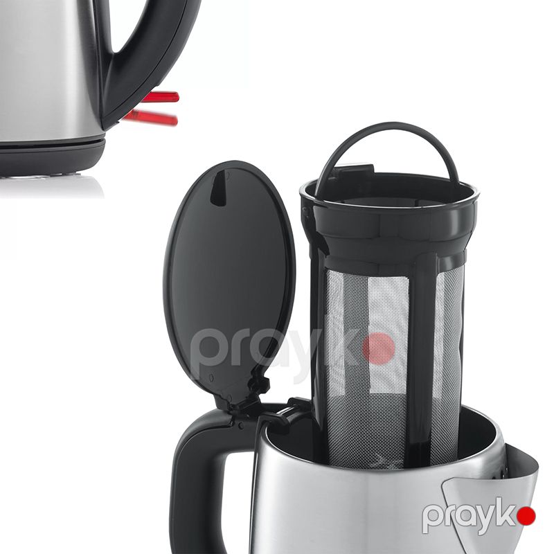 Elektrik Çaydanı Bosch TTA5883 Bosch Çaydan 1.7L Boz Polad Çaydan Çaynik Dəsti 1800W Yüksək Keyfiyyətli Çaydan Dəsti — Elektrik çaydanları və termoslar, Bakı (4)