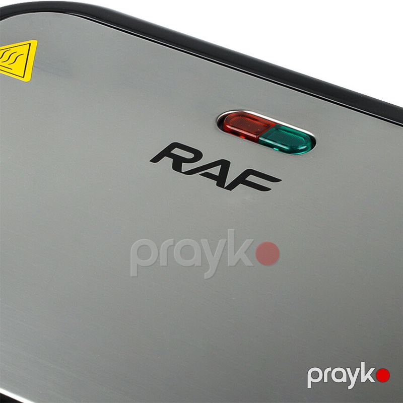 RAF R.210B 3-ü 1 Arada Multimaker Elektrikli Vafli-sendviç Hazırlayıcısı 750W Gücündə Qril Multi-Baker Toster İki Hissəli RAF Toster — Toster və vaflyasıcı, Bakı (5)