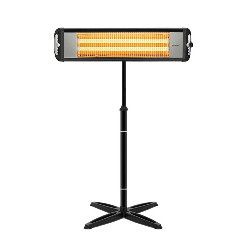 Qızdırıcı Kumtel Dx-25 Twinray Ayaqlı İki Spirallı İnfraqırmızı Qızdırıcı 2500 W — Isıtıcılar və isı ventilatorları, Bakı (4)