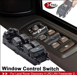Land Rover,Range Rover sport ,Discovery şüşə (ayna) qaldıran knopk (düymə) bloku — Kuzov hissələri, Bakı (2)