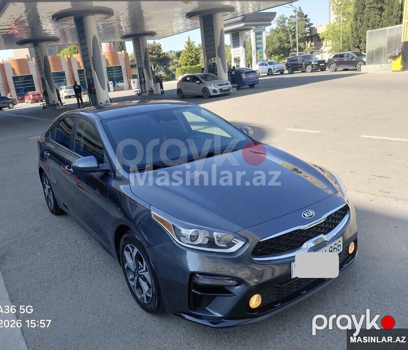 Kia Forde, 2021 il — Minik avtomobili icarəsi, Bakı (2)