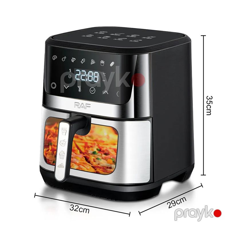 RAF R.5273 Çoxfunksiyalı Elektrikli Qızardıcı Hava Fritöz Airfryer 1700W — Digər mətbəx texnikası, Bakı (3)